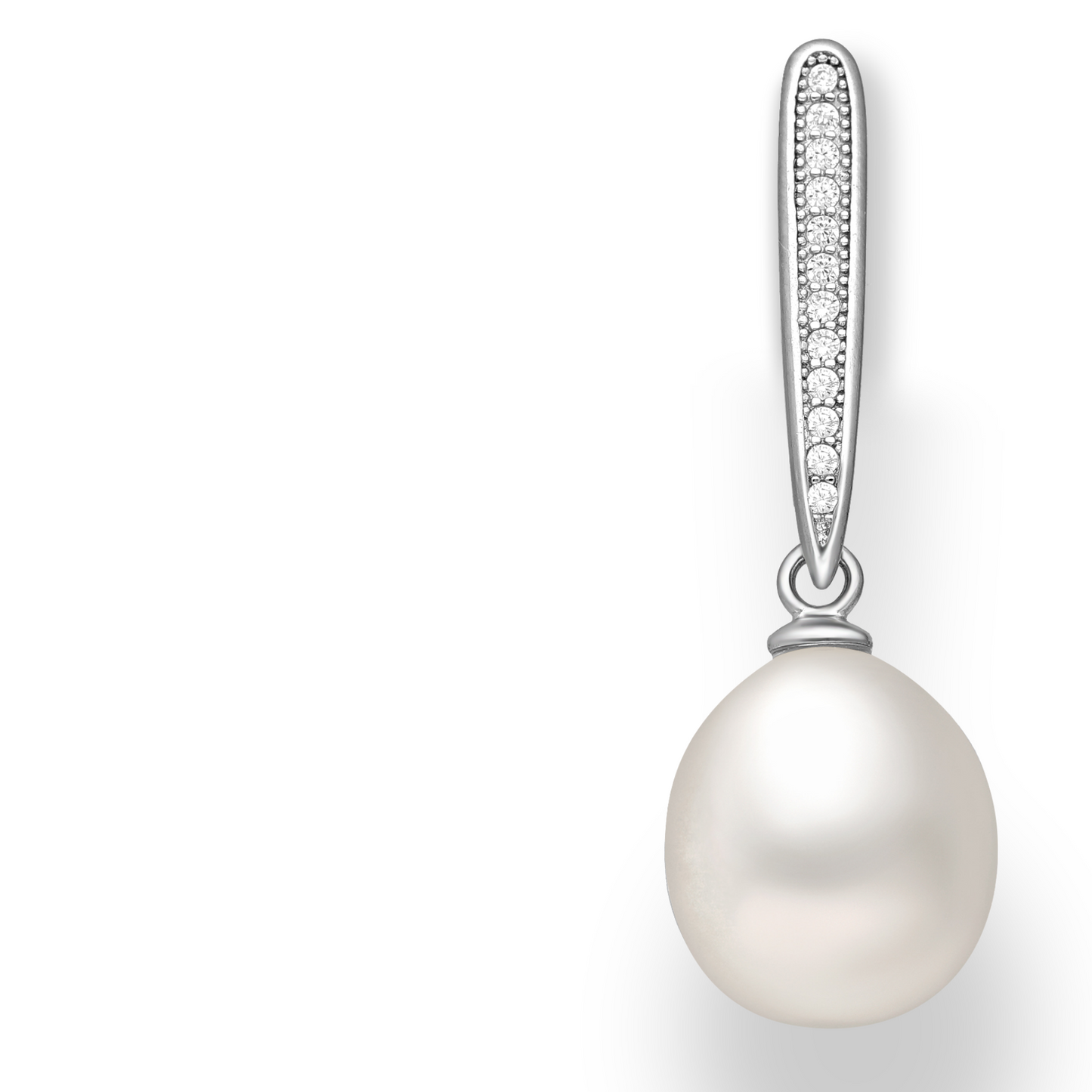 Elegant Pearl and Diamond Symphony Earrings