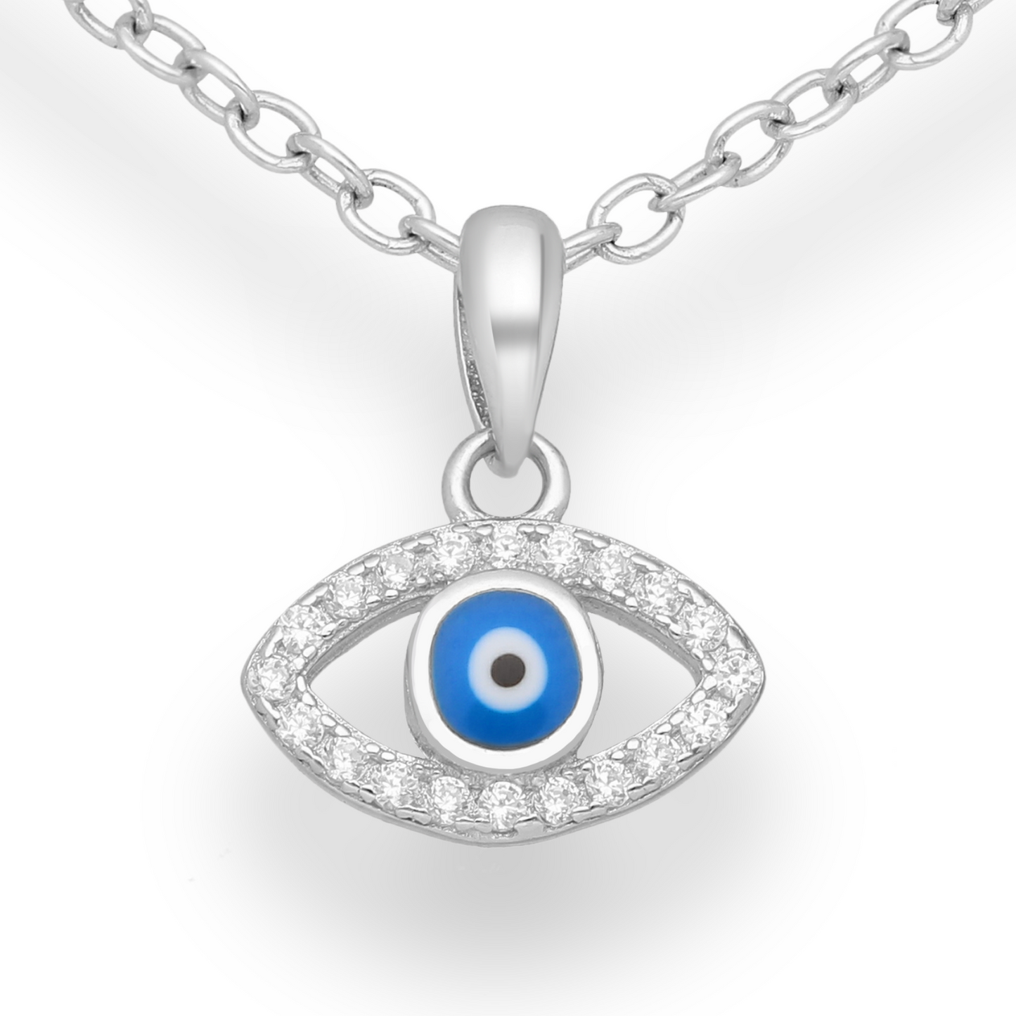 Charming Evil Eye Guardian Pendant
