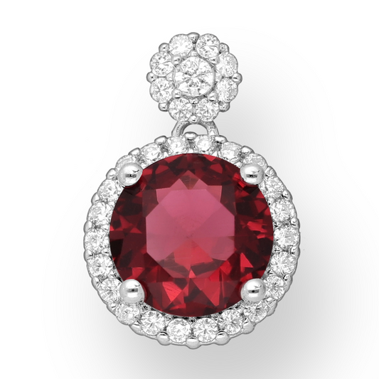 Violet Red (Ruby) & White Radiant Halo Sparklers