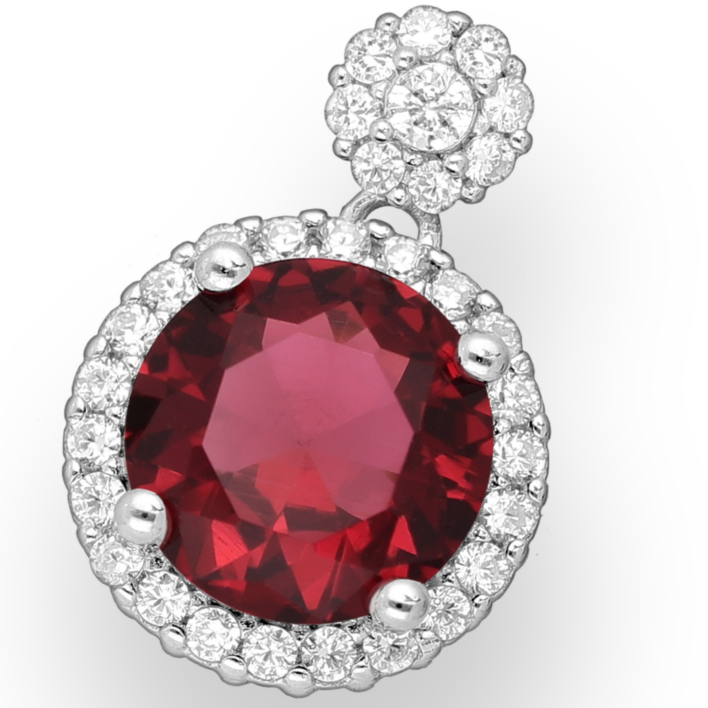 Violet Red (Ruby) & White Radiant Halo Sparklers