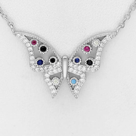 Timeless Butterfly Elegance Pendant
