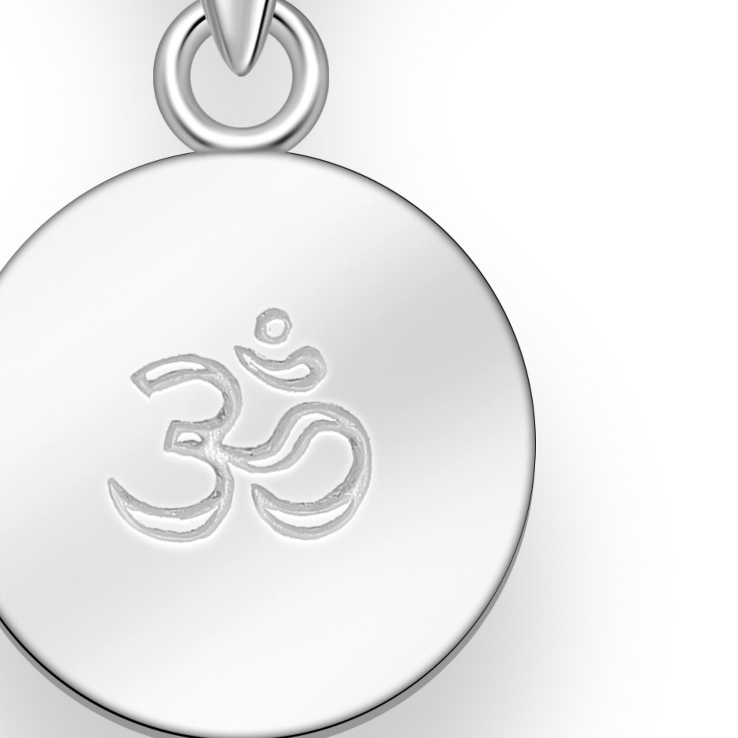 Engraved Om Sign Pendant