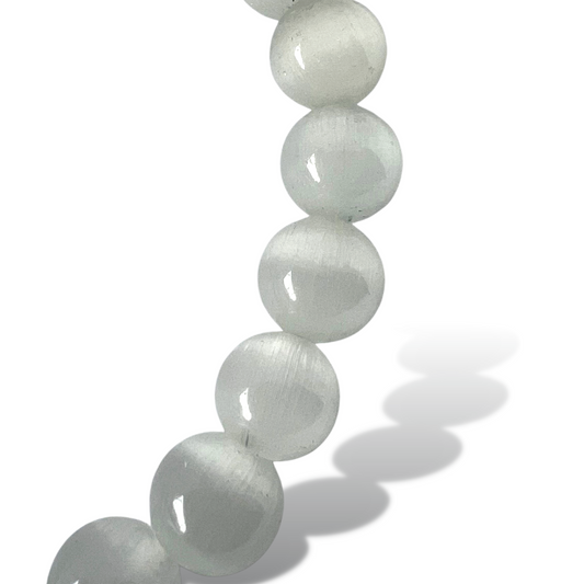 Selenite Crown Bracelet
