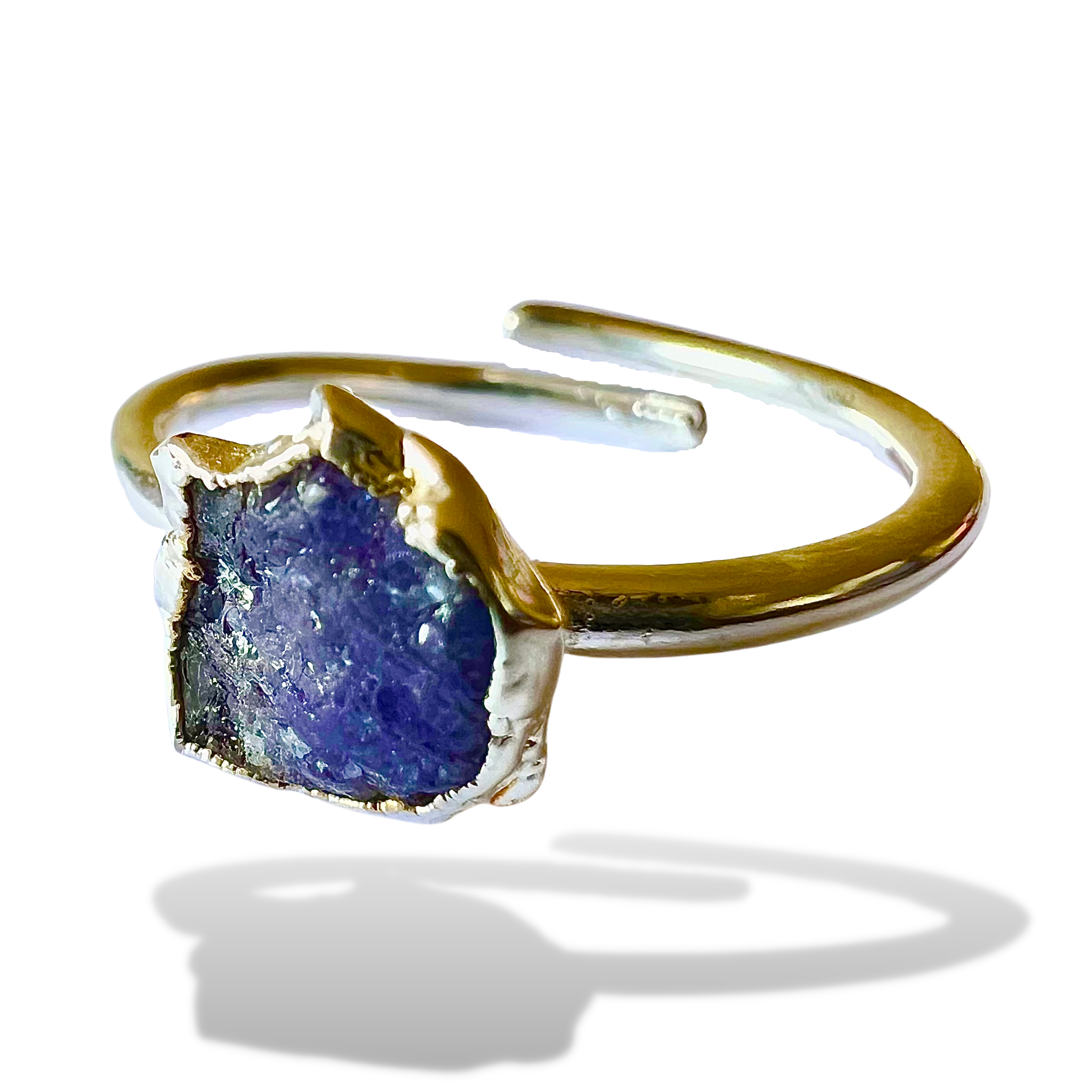 Raw 2025 tanzanite ring