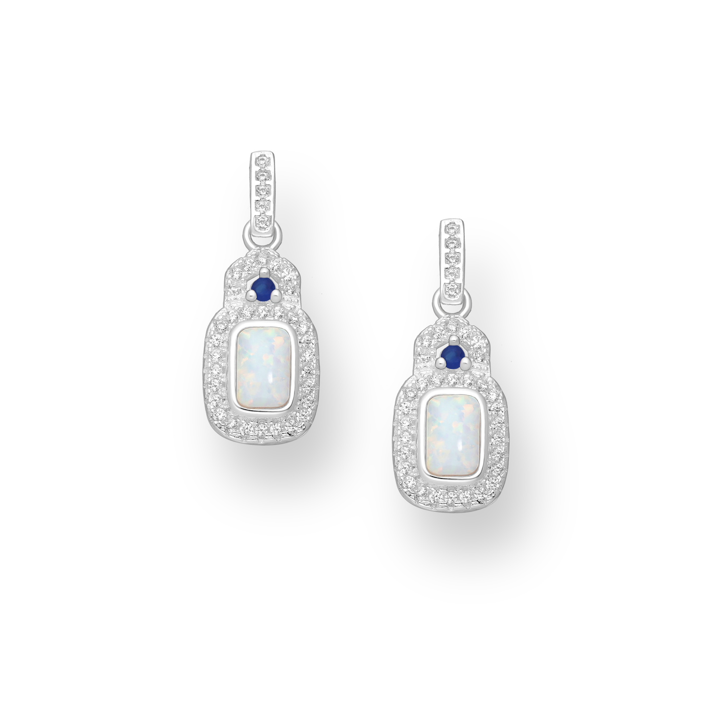 Opal Serenity Drop Earrings