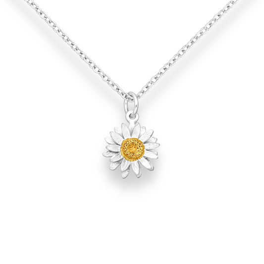 Gold Floral Pendant