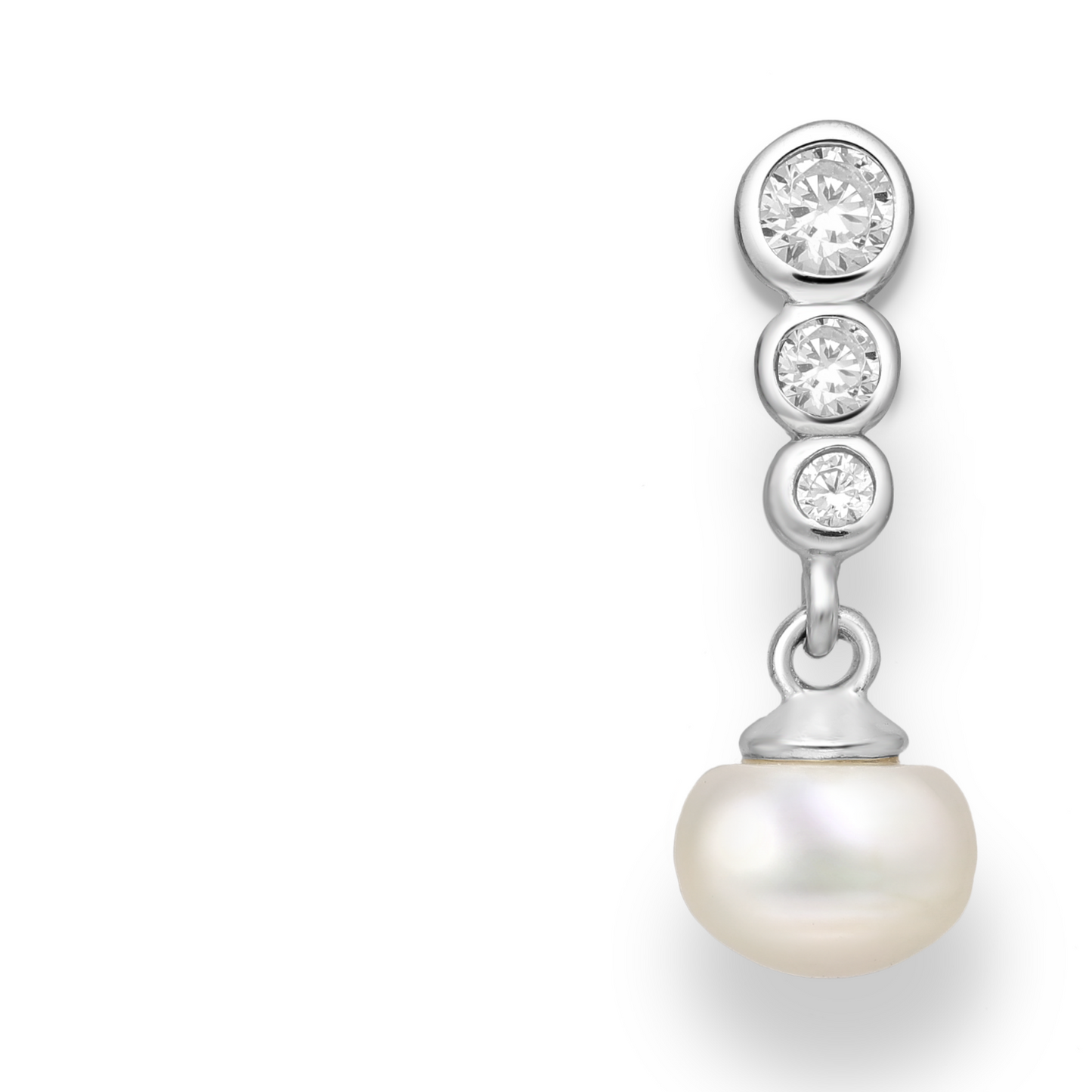 Pearl Elegance and Sparkle Earrings