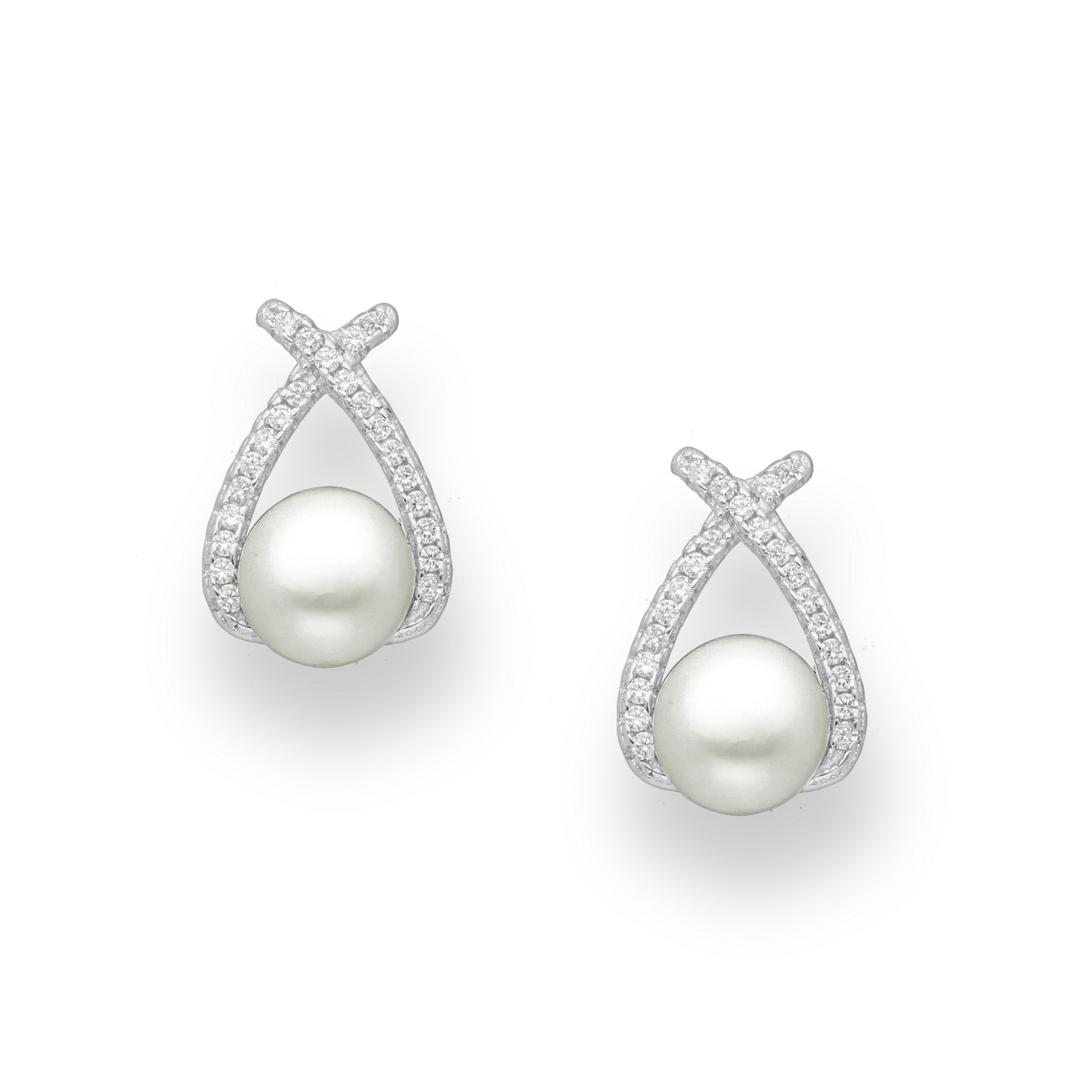 Pearl Sparkle Earrings