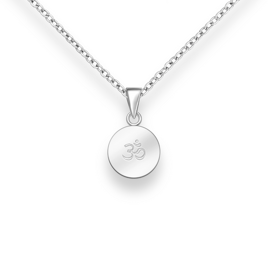 Engraved Om Sign Pendant