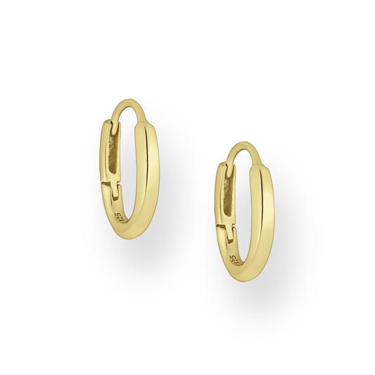 Radiant Gold Mini Hoops