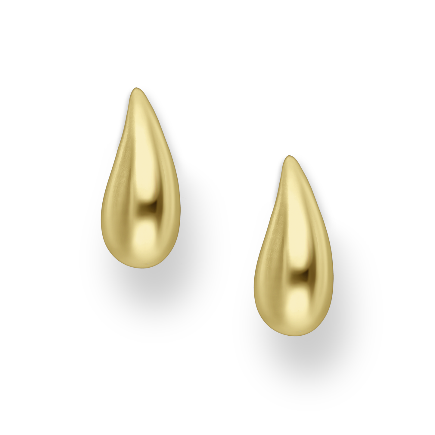 Golden Teardrop Earrings