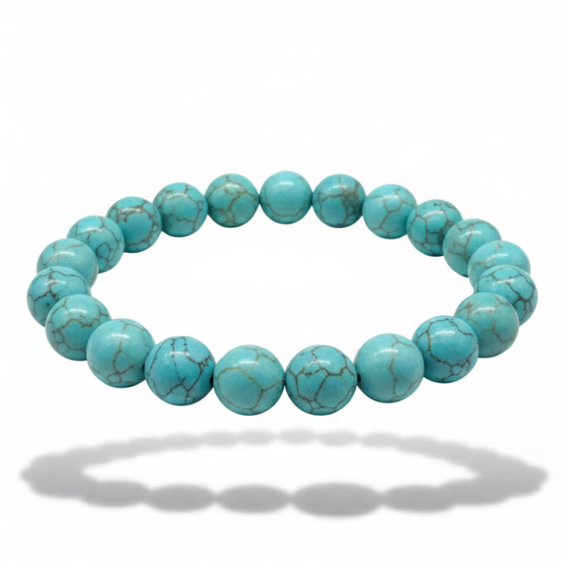 Pure Radiance Turquoise Beaded Bracelet